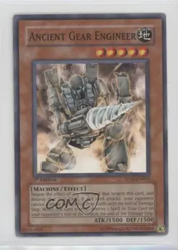 Ancient Gear Engineer 1st Ed. YuGiOh Machine Re-Volt Structure Deck 2007 00jz - Image 1