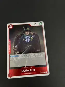 Outlook III OP07-003 500 Years in the Future One Piece Card Game OP TCG - Image 1