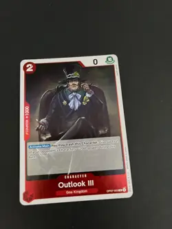 Outlook III OP07-003 500 Years in the Future One Piece Card Game OP TCG - Image 2