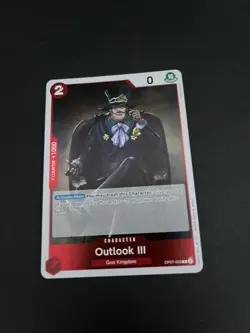 Outlook III OP07-003 500 Years in the Future One Piece Card Game OP TCG - Image 1