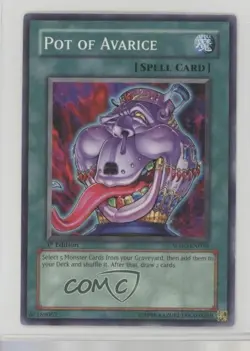 Pot of Avarice 1st Ed. YuGiOh Machine Re-Volt Structure Deck #SD10-EN030 0ie5 - Image 1