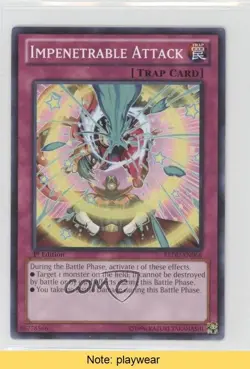 Inpenetrable Attack 1st Ed. YuGiOh Return of the Duelist #REDU-EN066 READ 0a1 - Image 1