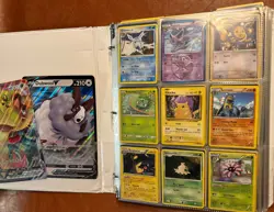 Vintage Pokemon Cards With Binder 500 Pokemon/ 100 Yugioh Cards - Image 1