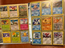 Vintage Pokemon Cards With Binder 500 Pokemon/ 100 Yugioh Cards - Image 3