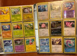 Vintage Pokemon Cards With Binder 500 Pokemon/ 100 Yugioh Cards - Image 4