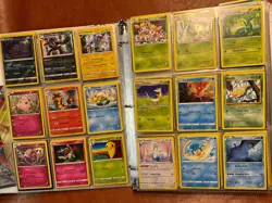 Vintage Pokemon Cards With Binder 500 Pokemon/ 100 Yugioh Cards - Image 5