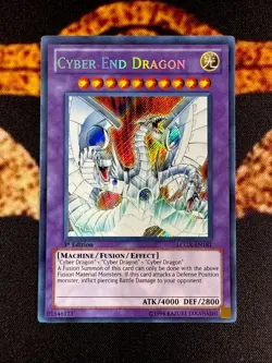 🔥YUGIOH • CYBER END DRAGON • SECRET RARE • LCGX-EN181 • 1st EDITION • NM🔥 - Image 1