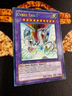 🔥YUGIOH • CYBER END DRAGON • SECRET RARE • LCGX-EN181 • 1st EDITION • NM🔥 - Image 4