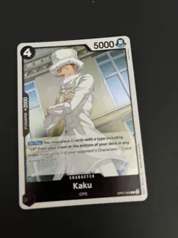 OP07-080 KAKU Rare 500 Years In The Future One Piece Trading Card TCG - Image 2