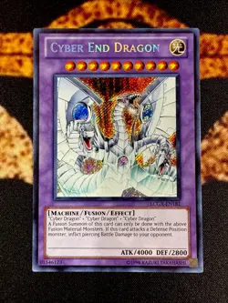 🔥YUGIOH • CYBER END DRAGON • SECRET RARE • LCGX-EN181 • UNLIMITED • NM🔥 - Image 1