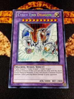 🔥YUGIOH • CYBER END DRAGON • SECRET RARE • LCGX-EN181 • UNLIMITED • NM🔥 - Image 2