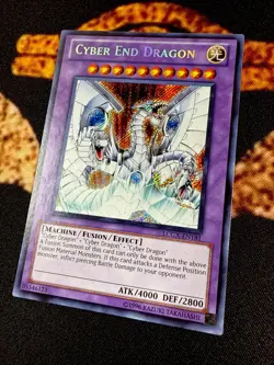 🔥YUGIOH • CYBER END DRAGON • SECRET RARE • LCGX-EN181 • UNLIMITED • NM🔥 - Image 3