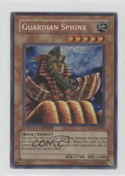 Guardian Sphinx YuGiOh Master Collection Volume 2 Limited Edition Promo 2005 u3f - Image 1