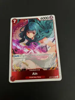OP07-002 Ain One Piece 500 Years In The Future Rare Foil Card Trading Card TCG - Image 1