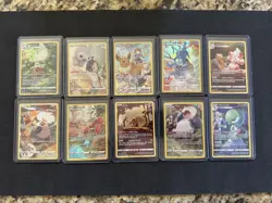 Pokemon Ultra Rare 10 Card lot of SWSH Trainer Gallery’s Nm/M - Image 1