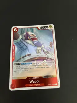 Wapol OP08-014 Rare Two Legends One Piece Trading Card Foil Holo Card - Image 2