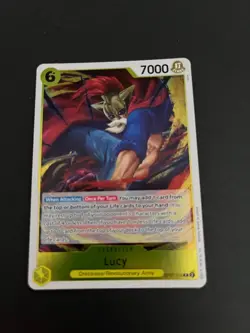 One Piece 500 Years in the Future Lucy OP07-112 R Foil Trading Card TCG - Image 2