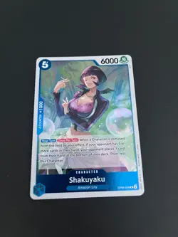Shakuyaku OP08-046 Rare Two Legends One Piece Foil Trading Card TCG - Image 1