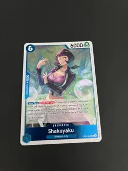 Shakuyaku OP08-046 Rare Two Legends One Piece Foil Trading Card TCG - Image 2