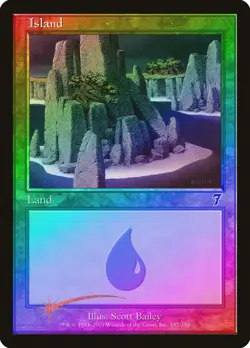 Island (332) FOIL 7th Edition NM Basic Land MAGIC THE GATHERING CARD ABUGames - Image 1