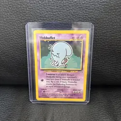 Pokemon TCG Wobbuffet Neo Discovery 35/75 Non-Holo Card LP/NM Condition - Image 1
