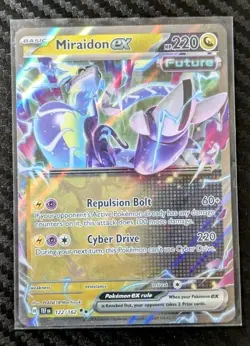 Miraidon ex 0122/162 Temporal Forces DR Holo Pokemon Card NM Condition - Image 1