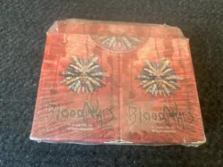 Blood Wars Trading Card Game 2 Pack Factory Sealed Booster Packs TSR Vintage TCG - Image 1