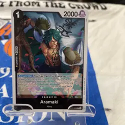 One Piece Aramaki OP11-082 R Fist Of Divine Speed Trading Card Foil TCG - Image 1