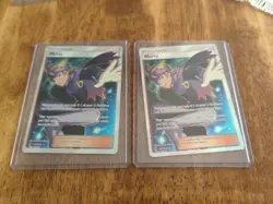 Pokemon Trainer Morty Full Art SM Lost Thunder Card 212/214 NM Condition - Image 1
