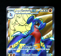 Pokemon Card TCG - Cynthia's Garchomp EX SVP 204 - Black Star Promo - NM ⭐ - Image 2