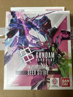 GUNDAM Card Game Starter Deck ST04 SEED Strike NUOVO Sigillato - Image 1