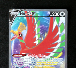 Pokemon Card TCG - Ho-Oh V 187/195 - Silver Tempest - Ultra Rare - NM ⭐ - Image 2