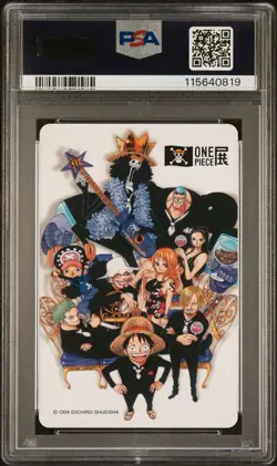 2015 One Piece Wanted Poster Playing Card Portgas D. Ace PSA 10 - Image 2