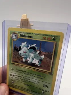 Pokemon Card Nidorina 40/64 Jungle Set WOTC Uncommon LP/HP - Image 3