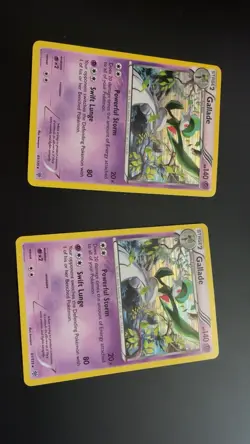 2x Gallade Reverse Holo Plasma Storm 61/135 Pokemon Card Lot NM - BW Era - Image 2