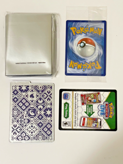 POKEMON TCG MIMIKYU 075 PROMO, CARD SLEEVES, DIVIDERS & CODE CARD BRAND NEW - Image 2