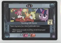 2013 My Little Pony Collectible Card Game - Premiere Fending off Fiends #176 1i3 - Image 1