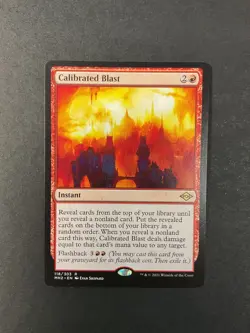 Calibrated Blast - Modern Horizon 2 - MTG - MAGIC THE GATHERING - Image 1