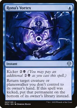 Rona's Vortex DMU 63 Uncommon MTG - Image 1
