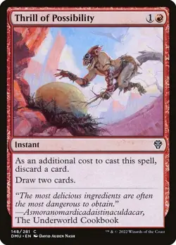 Thrill of Possibility Foil DMU 148 Common MTG - Image 1