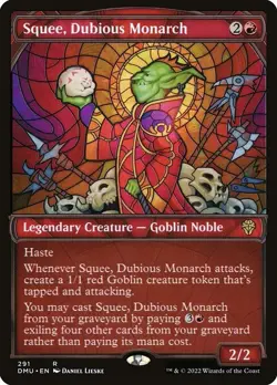 Squee, Dubious Monarch Showcase DMU 291 Rare MTG - Image 1