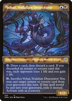 Vohar, Vodalian Desecrator Showcase DMU 325 Uncommon MTG - Image 1