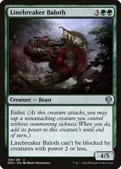 Linebreaker Baloth Foil DMU 168 Uncommon MTG - Image 1