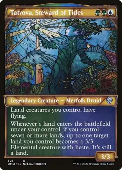 Tatyova, Steward of Tides Showcase DMU 321 Uncommon MTG - Image 1