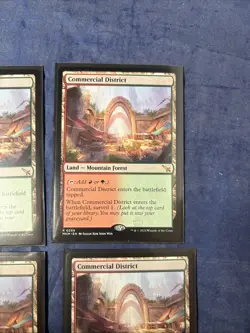 Commercial District X4X NM/M Murders at Karlov Manor MKM Magic Gathering MTG - Image 2