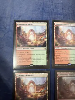 Commercial District X4X NM/M Murders at Karlov Manor MKM Magic Gathering MTG - Image 3