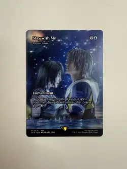 MTG - Stay with Me - Rhystic Study (Showcase) Final Fantasy - NON foil - Image 1