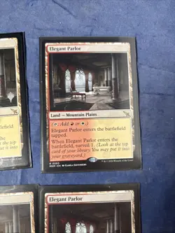 4x Magic The Gathering MTG Elegant Parlor - Murders at Karlov Manor - R 0260 NM - Image 3