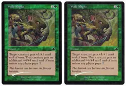 Wild Might x2 2x 2000 Prophecy FOIL Green Common Instant MTG SP - NM AZ1 - Image 1