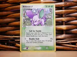 Pokemon NIDORAN 71/112| REV HOLO SWIRL | MP Played | EX FireRed LeafGreen | 2004 - Image 1